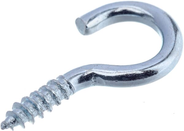 Vis à crochet 2,3 mmx20 mm, ronde, acier — réf. SH020E