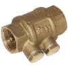 Check valve with breather female - female