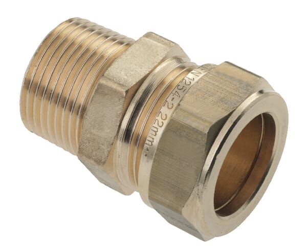 Raccord droit 3/8"x12mm · réf. 82543