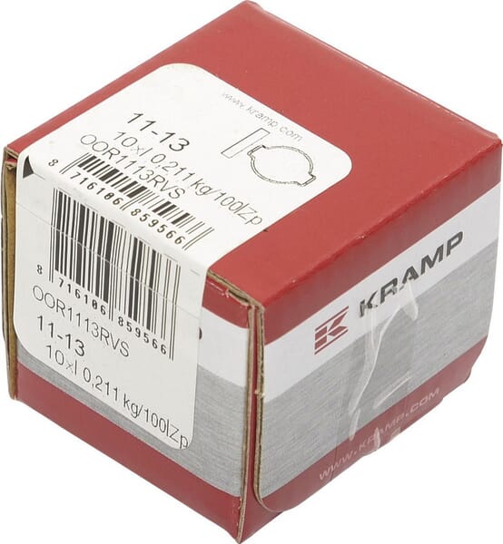 Spona dvojitá, nerezová ocel