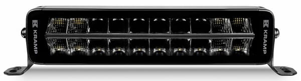 Barre lumineuse de travail à LED, 80.2 W, 6757 lm, rectangulaire, 12/24 V, blanc/orange, prise Deutsch 325 x 74 mm, combo, droite, 30 LED, E-BOOST — réf. LA10823