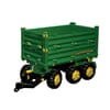 R12504 Multi trailer 3 essieux à déversement latéral et arrière John Deere