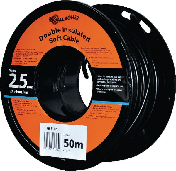Câble cond./terre, 2,5 mm/50 m · réf. 062712GAL