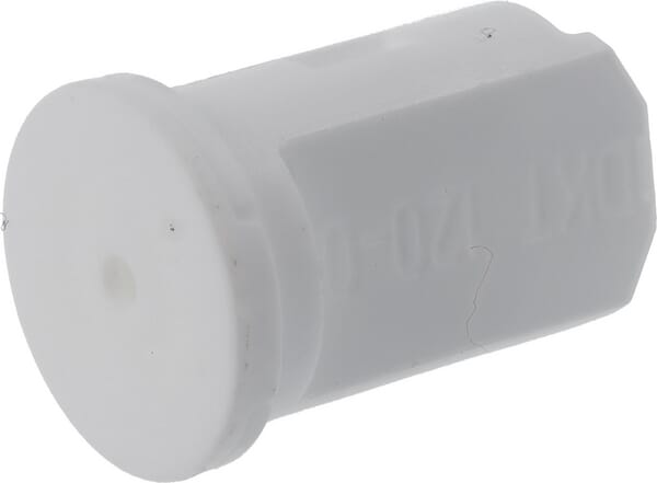 Buse à injection d'air à double ventilateur IDKT 120° 08 plastique blanc vue 3