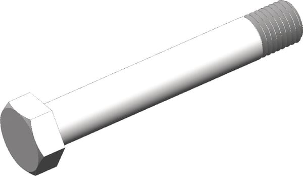 Šroub se šestihrannou hlavou M20x130