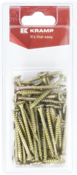 Vis pour panneaux d'aggloméré 5 x 50 mm (50) — réf. KRSPT550P50B