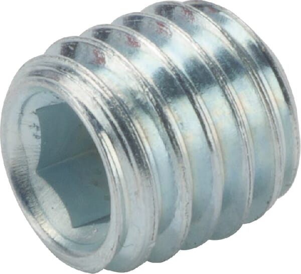 Inbusový stavěcí šroub M8x8 45 H, pozinkovaný