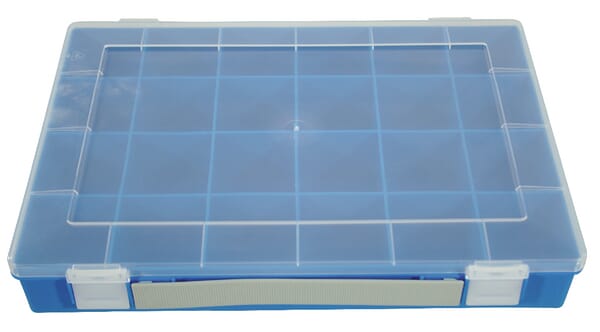 Boîte d'assortiment 24 compartiments Hünersdorff · réf. WE6049