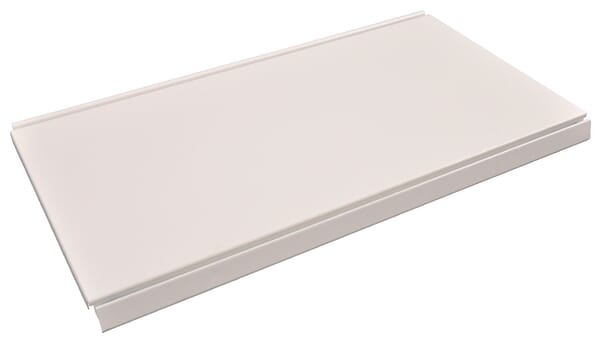 Policové dno 30x125 cm, krémově bílá