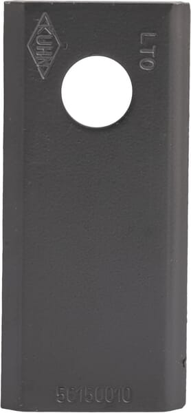 Lame de tondeuse renforcé G/D 96x45x3,5 mm alésage Ø16,2 mm · réf. 56150010
