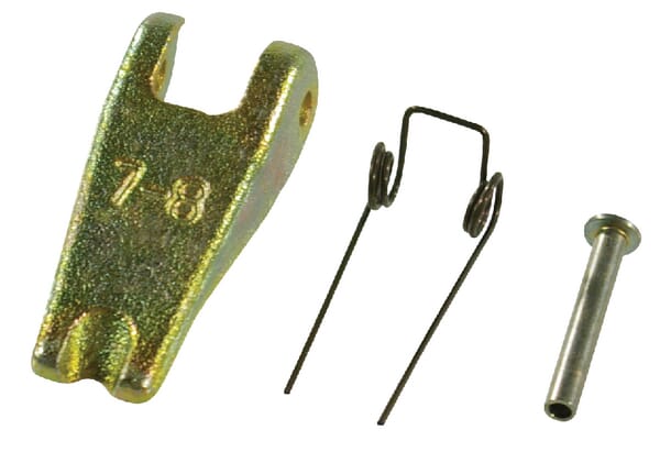 Náhradní díly pro závěsné háky, pojistná západka, kované