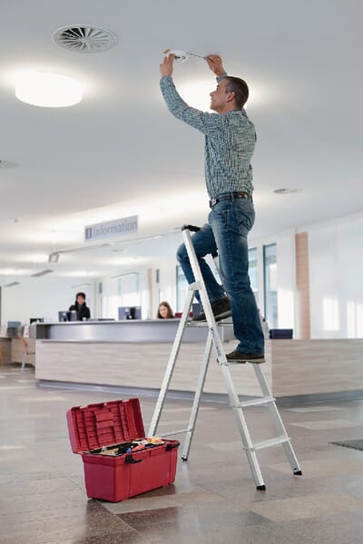 Dvojitý žebřík 1x4stupně