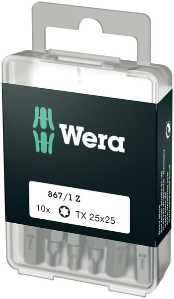 Embouts TX 25x25 (10 pièces) — réf. SC8671ZTX25DIY