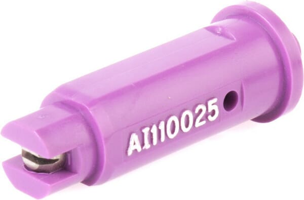 Buse à injection d'air AI 110° 025 violet acier inoxydable TeeJet · réf. AI110025VS