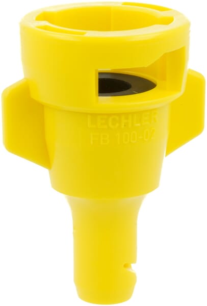 Buse à azote excentrée FB 02 en plastique jaune vue 2