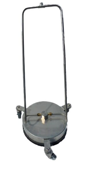 Čistič na podlahy, nerezová ocel, pojízdný