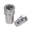 Quick release coupling female type 4NV, single acting