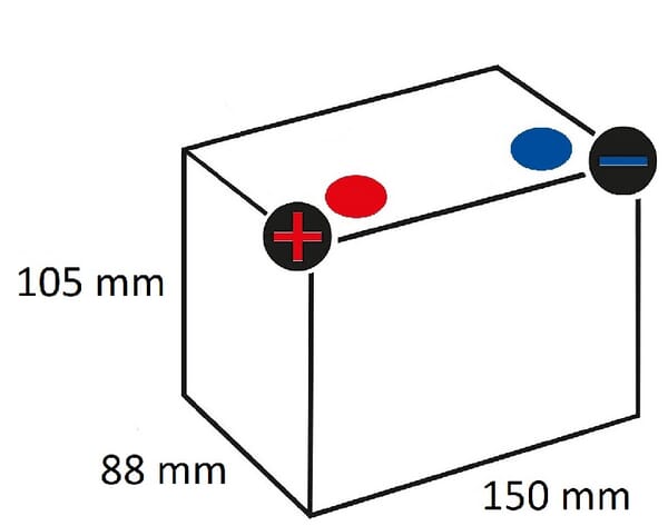 Startbatteri Varta 12V 11Ah 160A - Bilbatterier och Fordonsbatterier - 511901016I314PS - 4