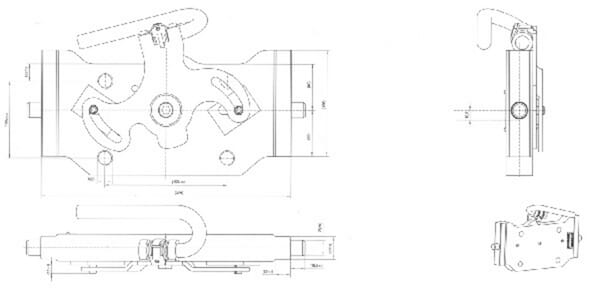 Plaque d'adaptation 330 mm CBM vue 3