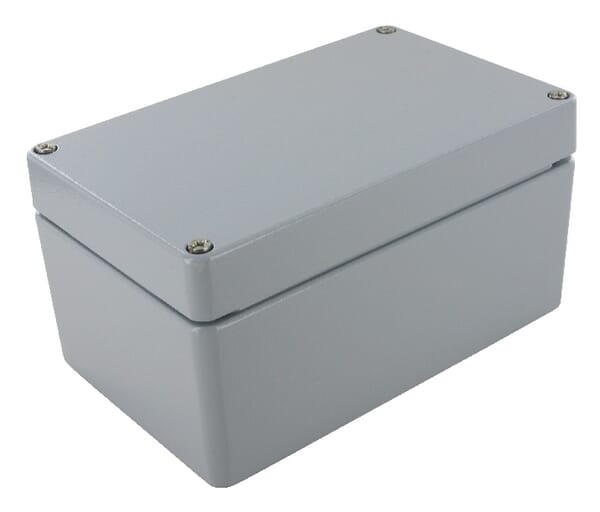 Boîtier en aluminium 100x160x8 vue 2