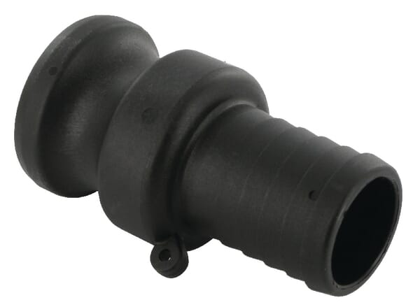 Embout de tuyau Camlock Type E 1-1/4" en polypropylène · réf. 18105E