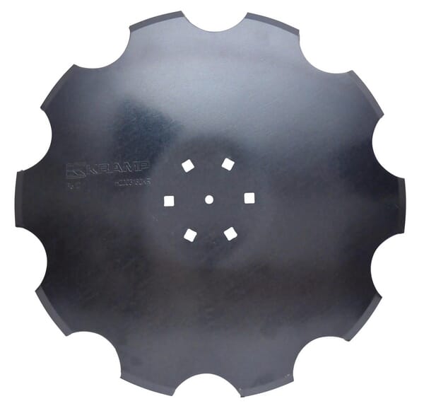 Disque de herse crénelé 510x5 Optimer — réf. H2203180KR