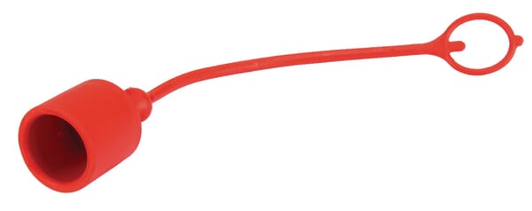 Bouchon antipouss. 3/8" rouge — réf. 1408530