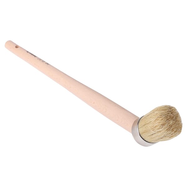Brosse avec manche, poils de porc blancs 35 · réf. CP2312835