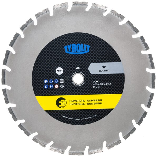 Disque de coupe DCUB1 400x3,2x25,4 mm — réf. 34502116