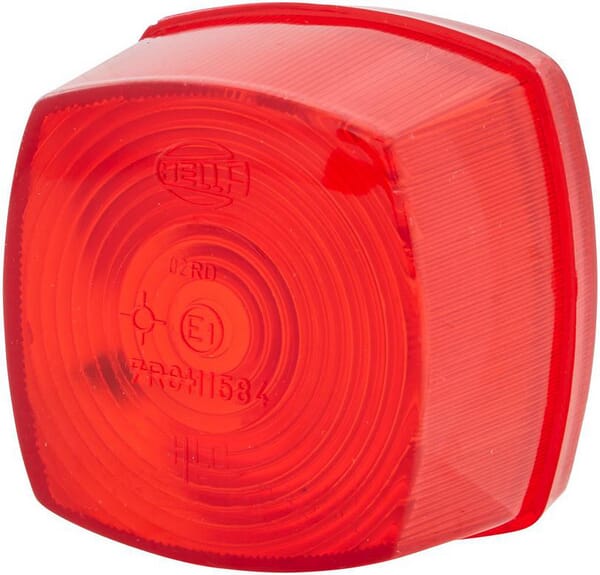 Cabochon seul rouge Hella pour 2SA003057021 · réf. 9EL117330011
