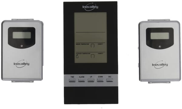 Bezdrátová meteorologická stanice se 2 snímači