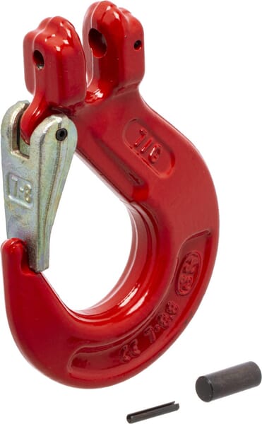 Závěsný hák + bezpečnostní svorka 7-8mm