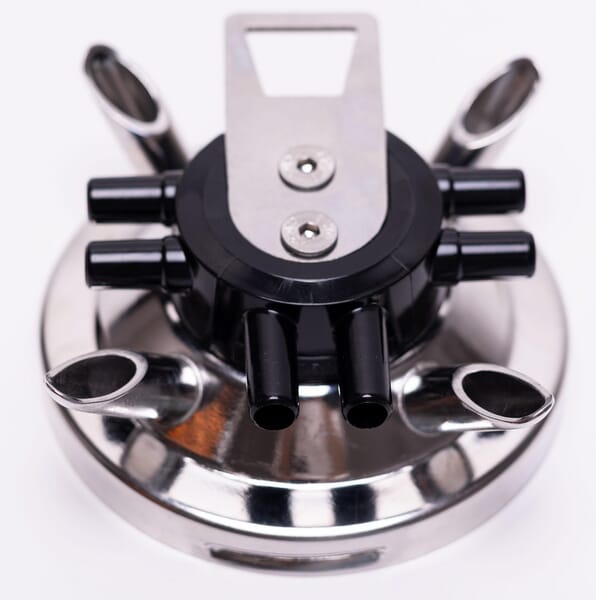 Milk claw MC3, stainless steel roof cover, new type splitter