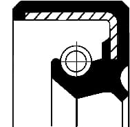 Joint BAB SL0 5 35x52x6 72NBR · réf. 215290430N
