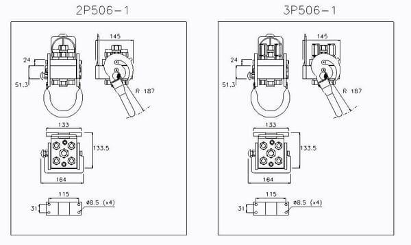 Multifaster DN10/12-5x15L-M22X1,5 - Multifaster - 2P50605S4MC - 3