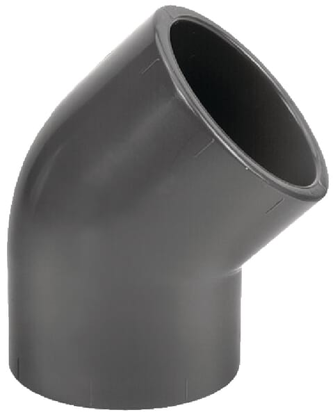 Coude 45° en PVC 40x40mm — réf. 7040645