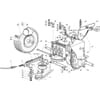 Antrieb - Getriebe für Castelgarden TYP EL63-EL63M - Baujahr 2005