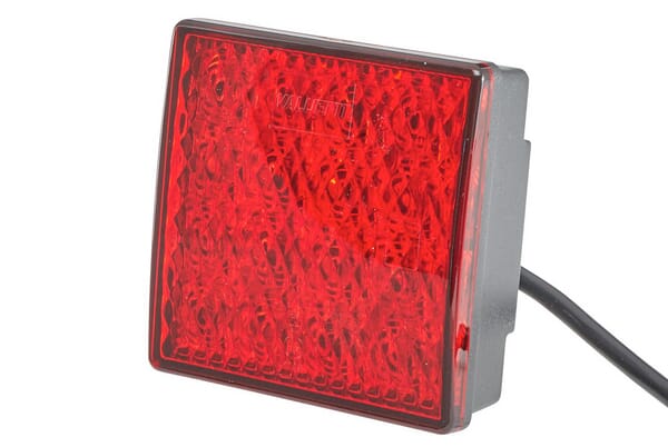 Feu anti-brouillard arrière LED 80x80mm 24V — réf. 2NE357029141