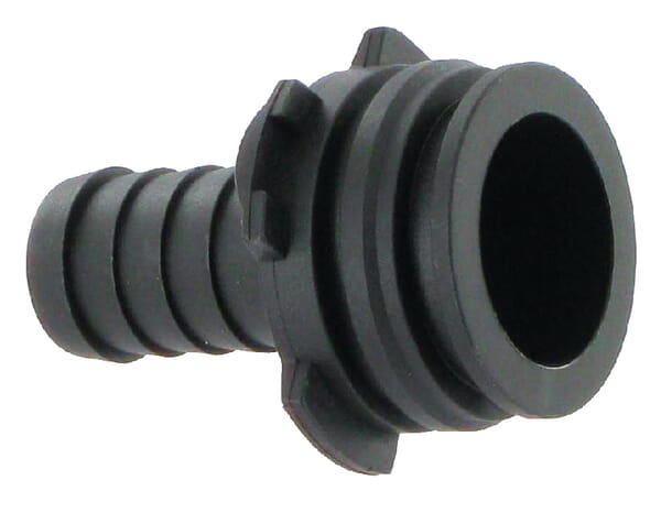 Raccord de tuyau droit 25 mm avec connexion mâle T4 · réf. 1091425
