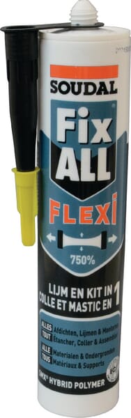 Colle et produit d'étanchéité fix-all Flexi noir · réf. SP105031