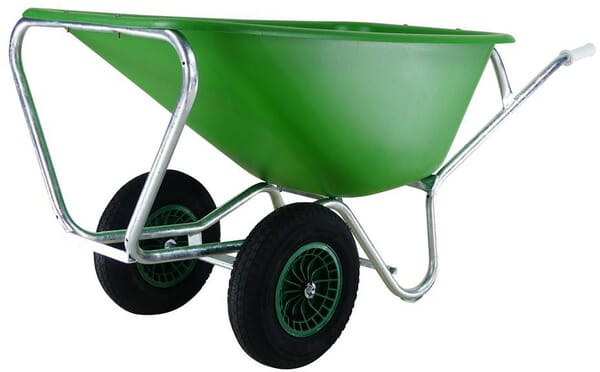 Brouette F&S 165-2 vert vue 8