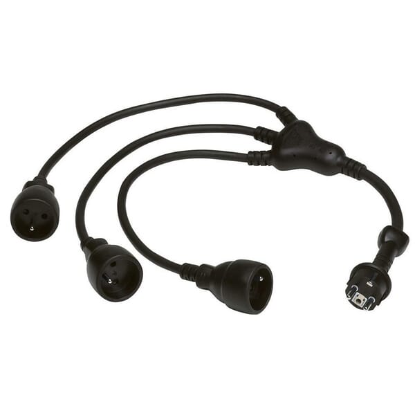 Prolongateur cable 3x2P+T 16A · réf. LEG050577