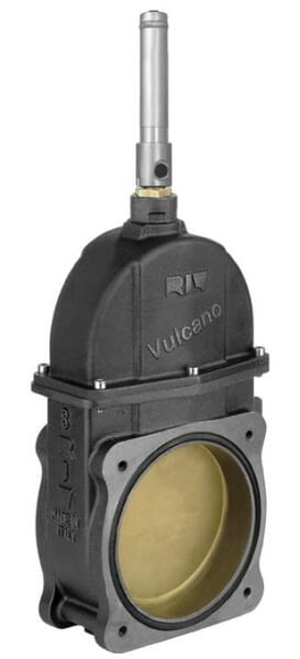 Vanne à guillotine 8" VULCANO hydraulique — réf. RIV94200