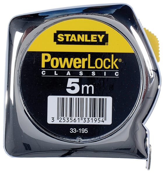 Mètre ruban 5m x 25mm Powerlock · réf. 133195