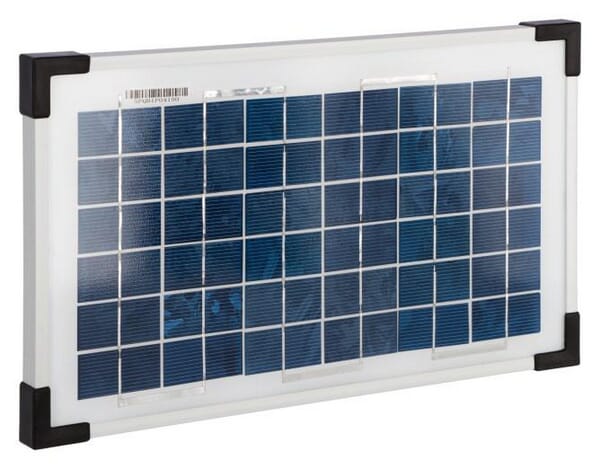 Module solaire 20W avec pinces crocodiles · réf. 375201
