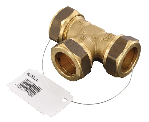 Raccord de serrage en T 22 mm · réf. 82502L