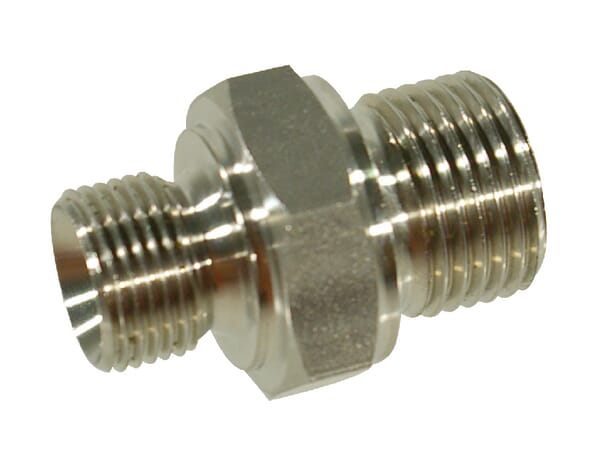 Adaptérové vsuvky z nerezové oceli, vnější BSP x vnější BSP