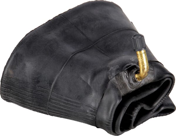 Chambre à air pour jante de Ø 6", 3.50-6 . 4.00-6, valve courbée 90° TR87, Kramp — réf. 3504006TR87