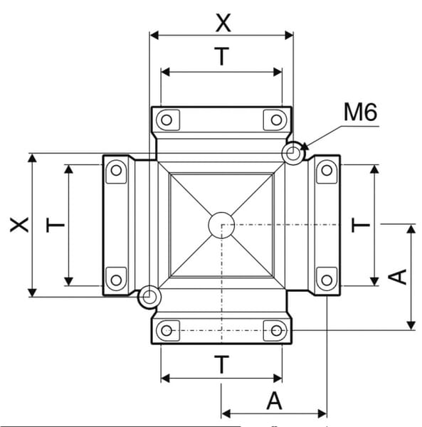 Croix filet femelle T7F vue 2