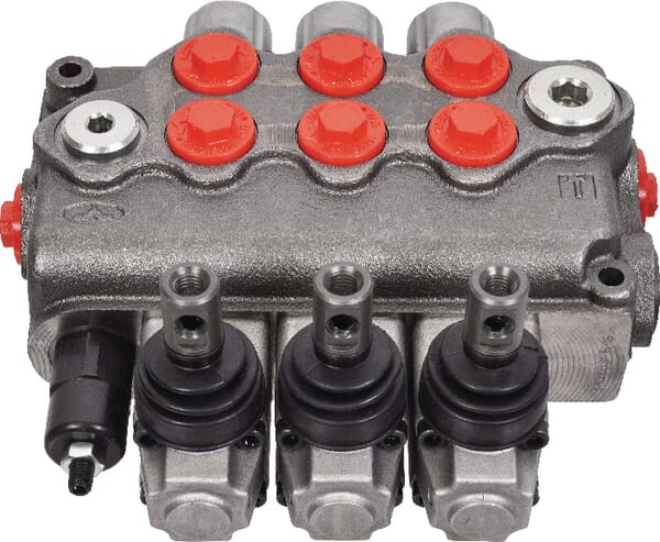 Hydraulický rozvaděč 2xDW,1xEW